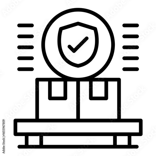 Shipment Insurance Icon