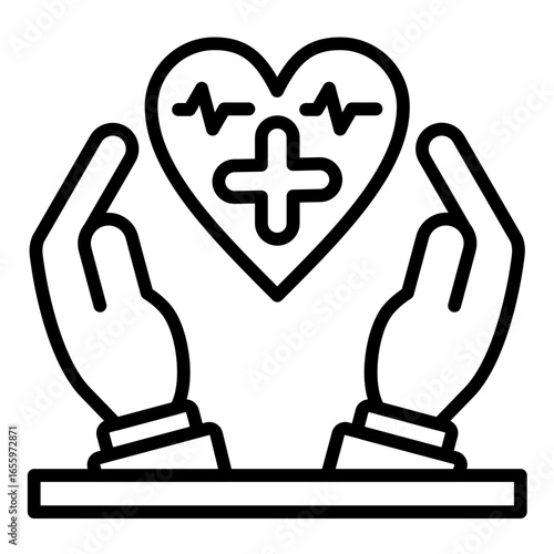 Heart Health Icon