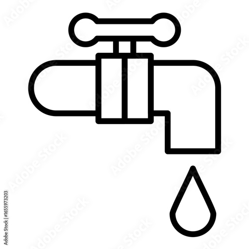 Faucet Off Icon