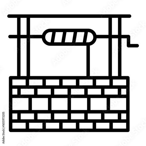 Empty Well Icon