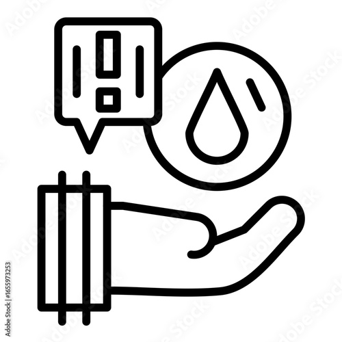 Water Crisis Icon