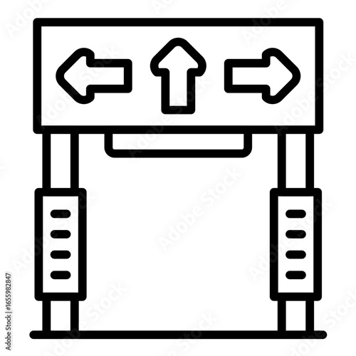 Different Routes Icon