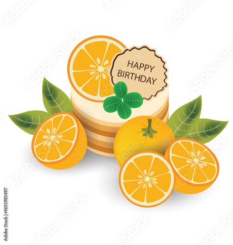 Cake vector illustration