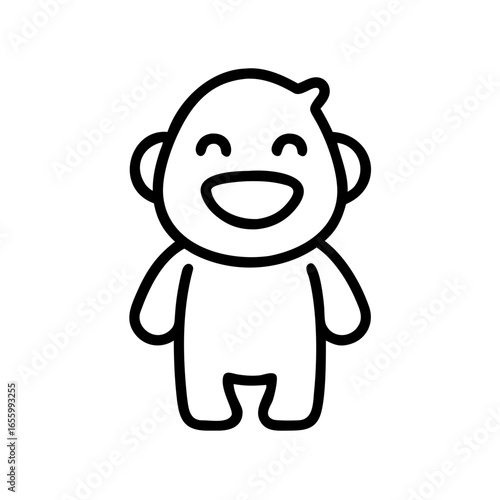 Cartoon icon illustration