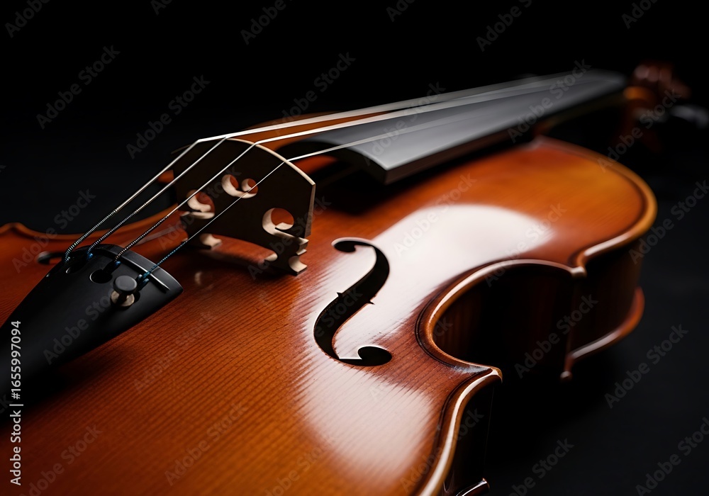 Fototapeta premium Violin Close Up