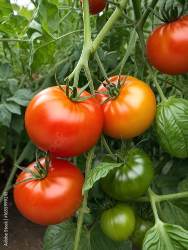 Vine ripened tomatoes
