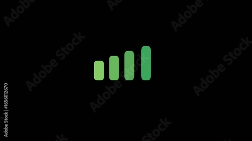 Signal Strength Bars – Animated Network Icon
