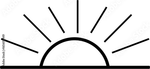 vector illustration of sun, sun clip art.