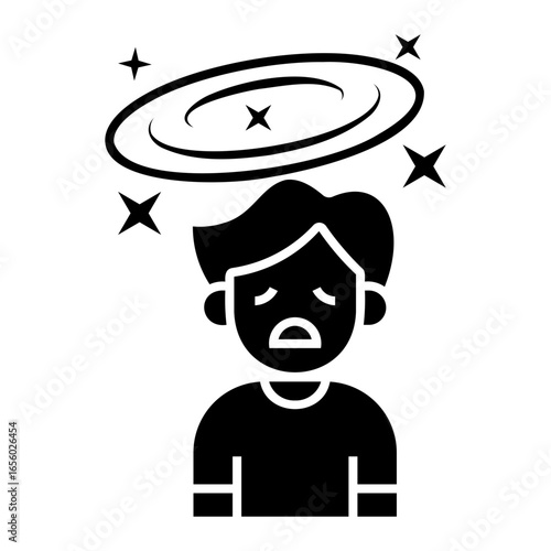 asthma Solid icon
