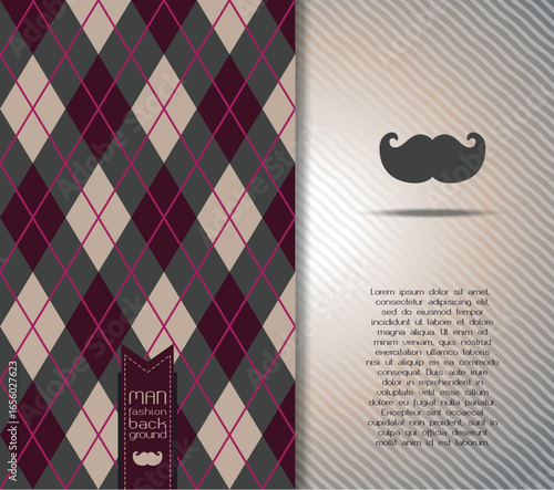 Vector stock man illustration father day background