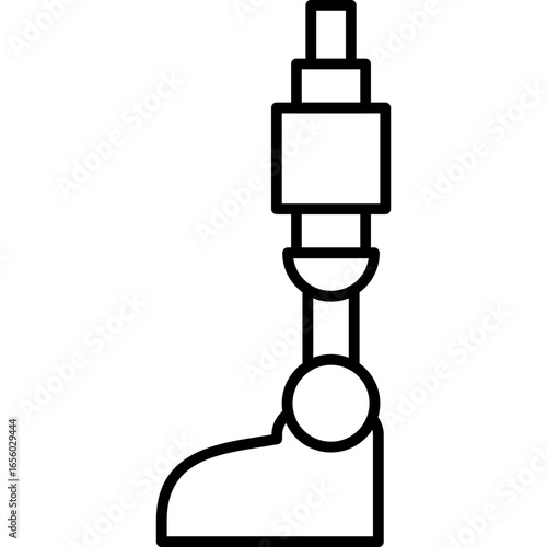 Prothesis Icon Vector Element