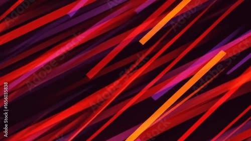Wallpaper Mural Dynamic Abstract Light Streaks with Vibrant Purple Red and Orange Colors in Slow Motion Torontodigital.ca