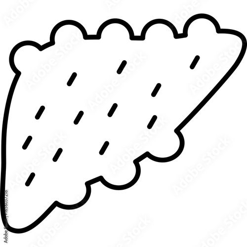 Cirrhosis Icon Vector Element