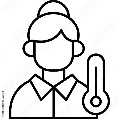 Fever Icon Vector Element