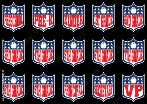 Football Teacher Kindergarten First Second Third Fourth Fifth Grade Teacher School Team