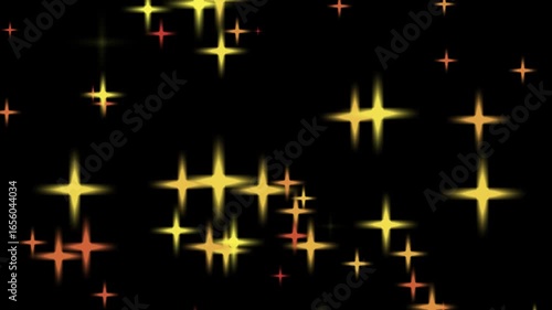 abstract background with stars