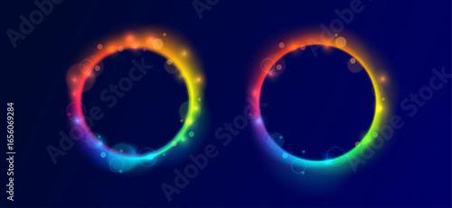Design glow stylish abstract cosmos illustration with galaxy night universe astronomy science earth planet sun star eclipse moon solar sphere circle ball neon subtle soft gradient background