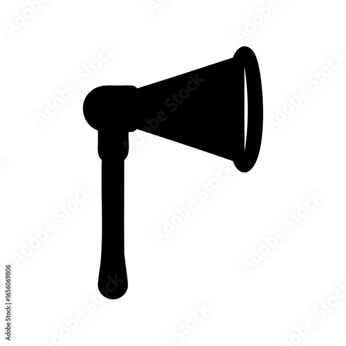 megaphone isolated on white