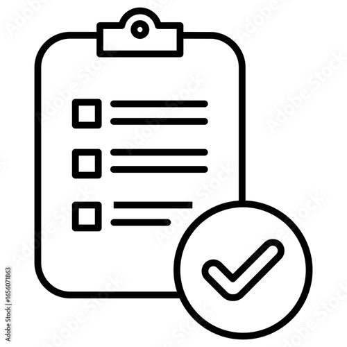 Guidelines Outline Icon