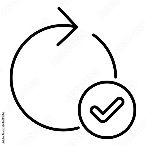 Consistency Outline Icon