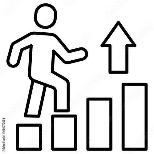 Improvement Outline Icon