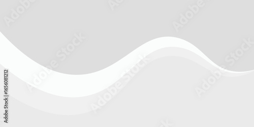 Gray and white color abstract art background. modern design pattern banner illustration
