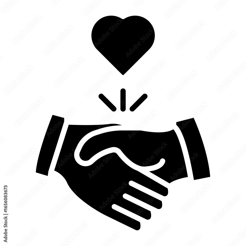 Obraz premium Respect Icon