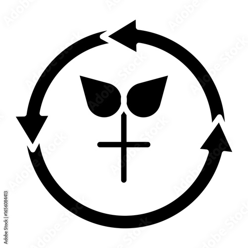 Ecological Farming Icon