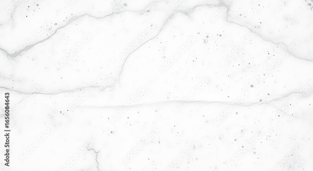Obraz premium Detailed White Marble Texture with Subtle Veins and Imperfections, Abstract Background.