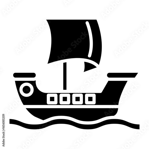 Splash Boat Icon
