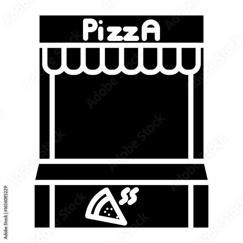 Pizza Stall Icon