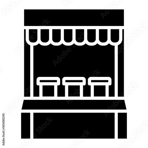 Toffee Apple Stall Icon