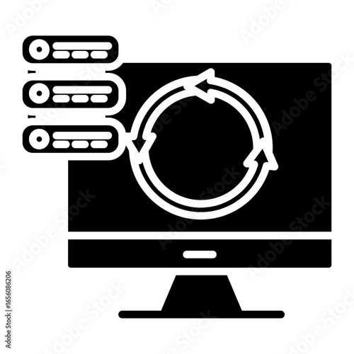 Data Synchronization Icon