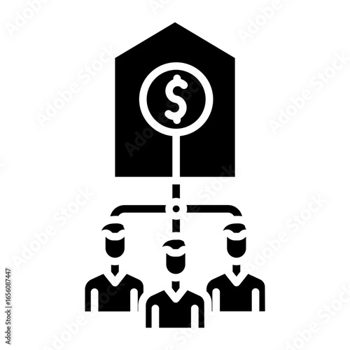 Real Estate Crowdfunding Icon