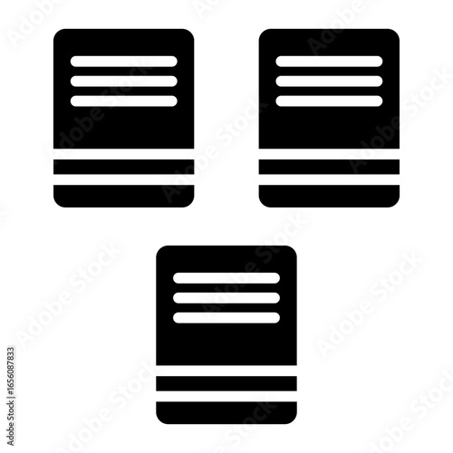 Bending Picture Transparent Text Icon