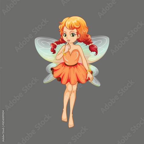 cute baby fairy Art & Illustration