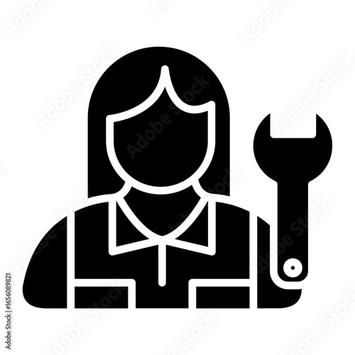 Fixer Female Icon