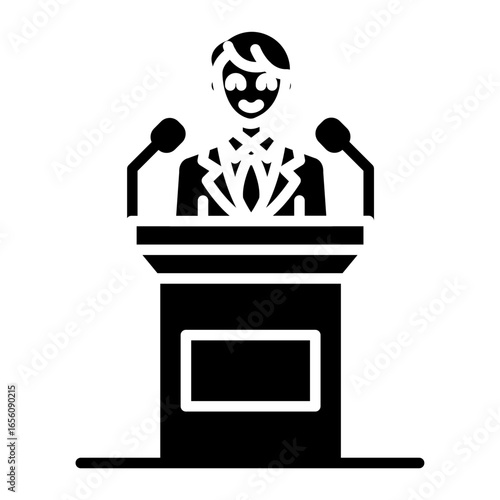 Press Conference Icon