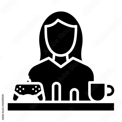 Game Tester Female Icon