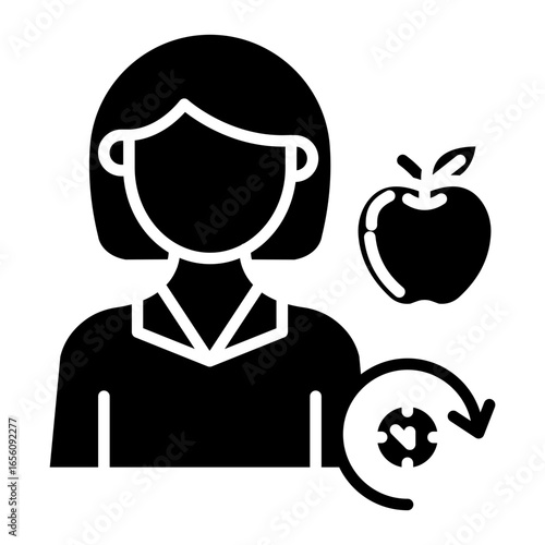 Anti Aging Diet Icon