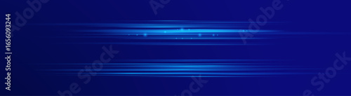 Light and energy flow through abstract vector line neon glow illustration digital futuristic bright design modern style colours wallpaper shape creative banner beam dark laser motion space art