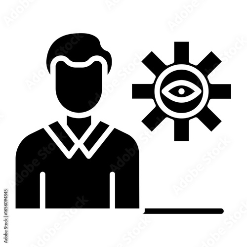 Automatic Eye Examination Icon