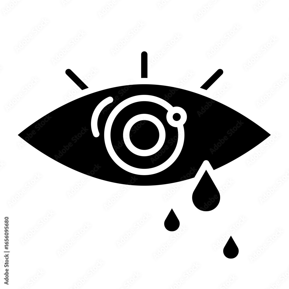 Fotografie Watery Eyes Icon