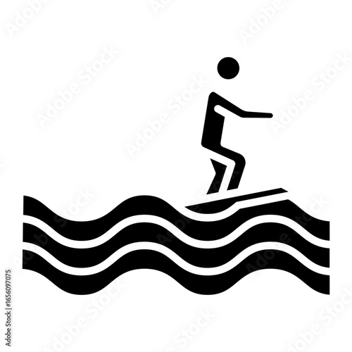 Wakeboarding Icon