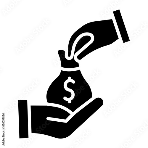 Salary and Compensation Icon