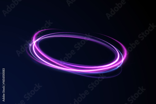 Motion flows with light abstract swirl lines speed rotation background shimmer three-dimensional purple glistering shiny flash shine beam magic neon trail glowing wind glow miracle transparent wave ef