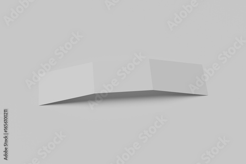 Tri Fold Brochure Landscape Mockup