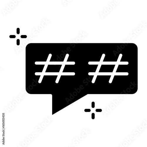 Hashtags Icon