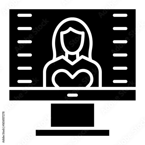 Female Influencer Icon