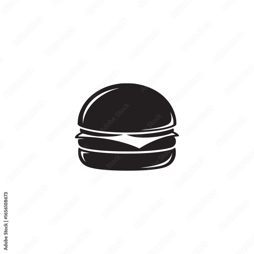 Fototapeta premium Hamburger Icon Stock Illustrations